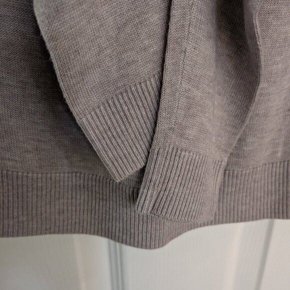 RW&CO lace crew neck sweater taupe size small - Picture 7 of 15